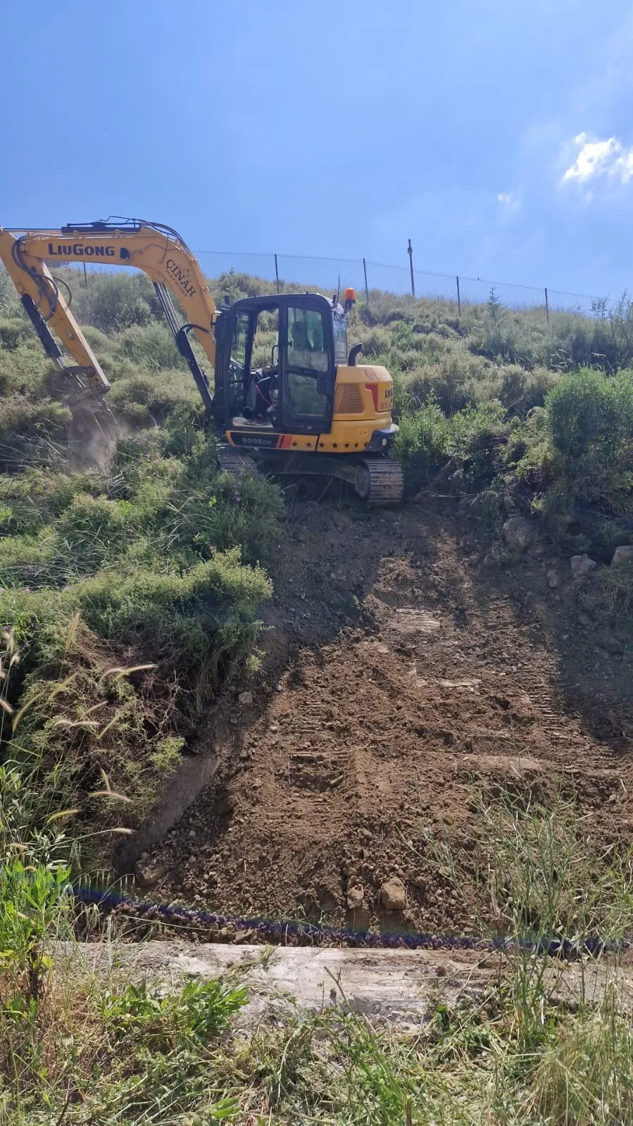 Yamaç kazısı
